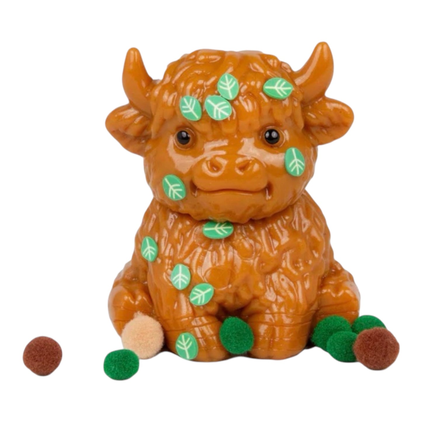Scrunchems squishy highland cow