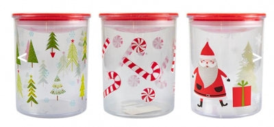 Christmas printed storage container