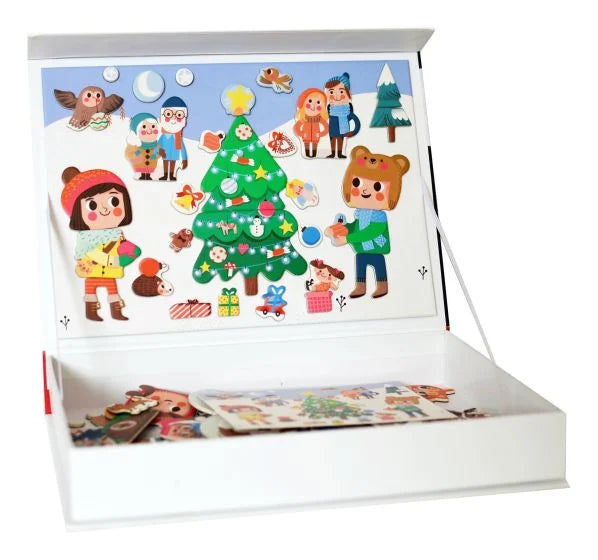 Christmas magnetic activity book