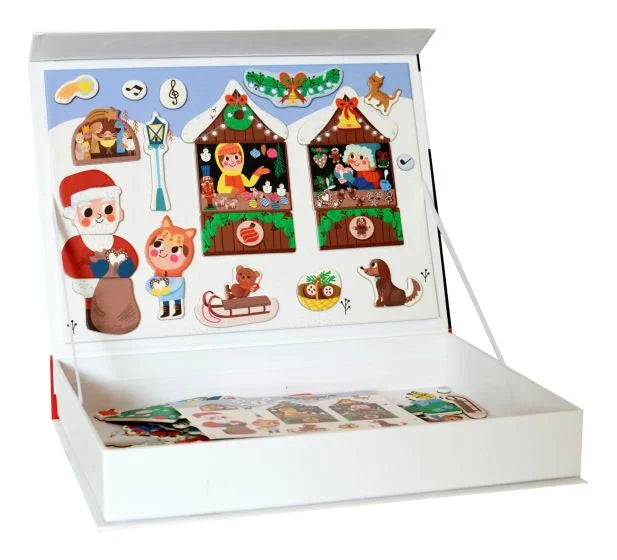 Christmas magnetic activity book