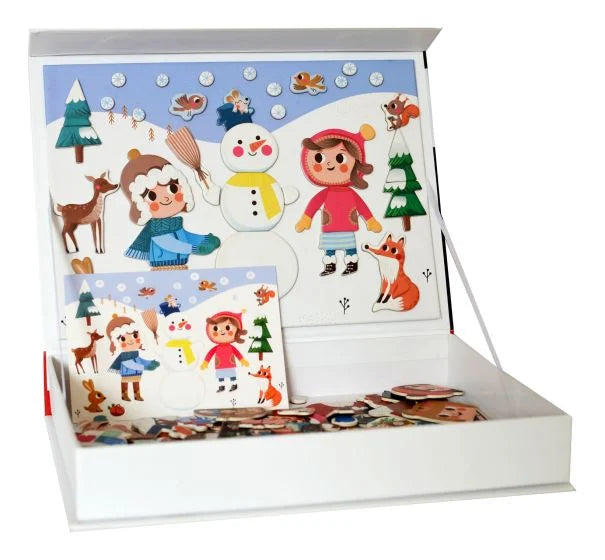 Christmas magnetic activity book