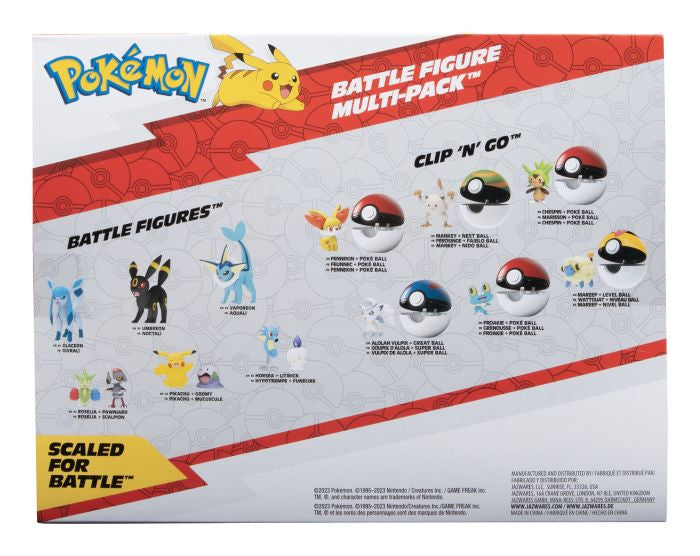 Pokémon multi figure pack