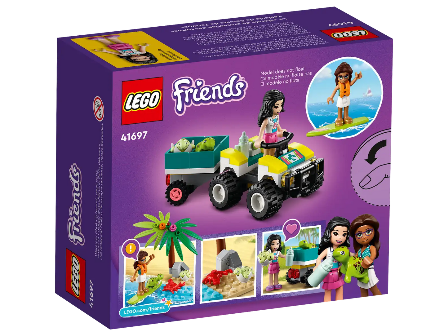 Lego friends 41697 turtle protection vehicle