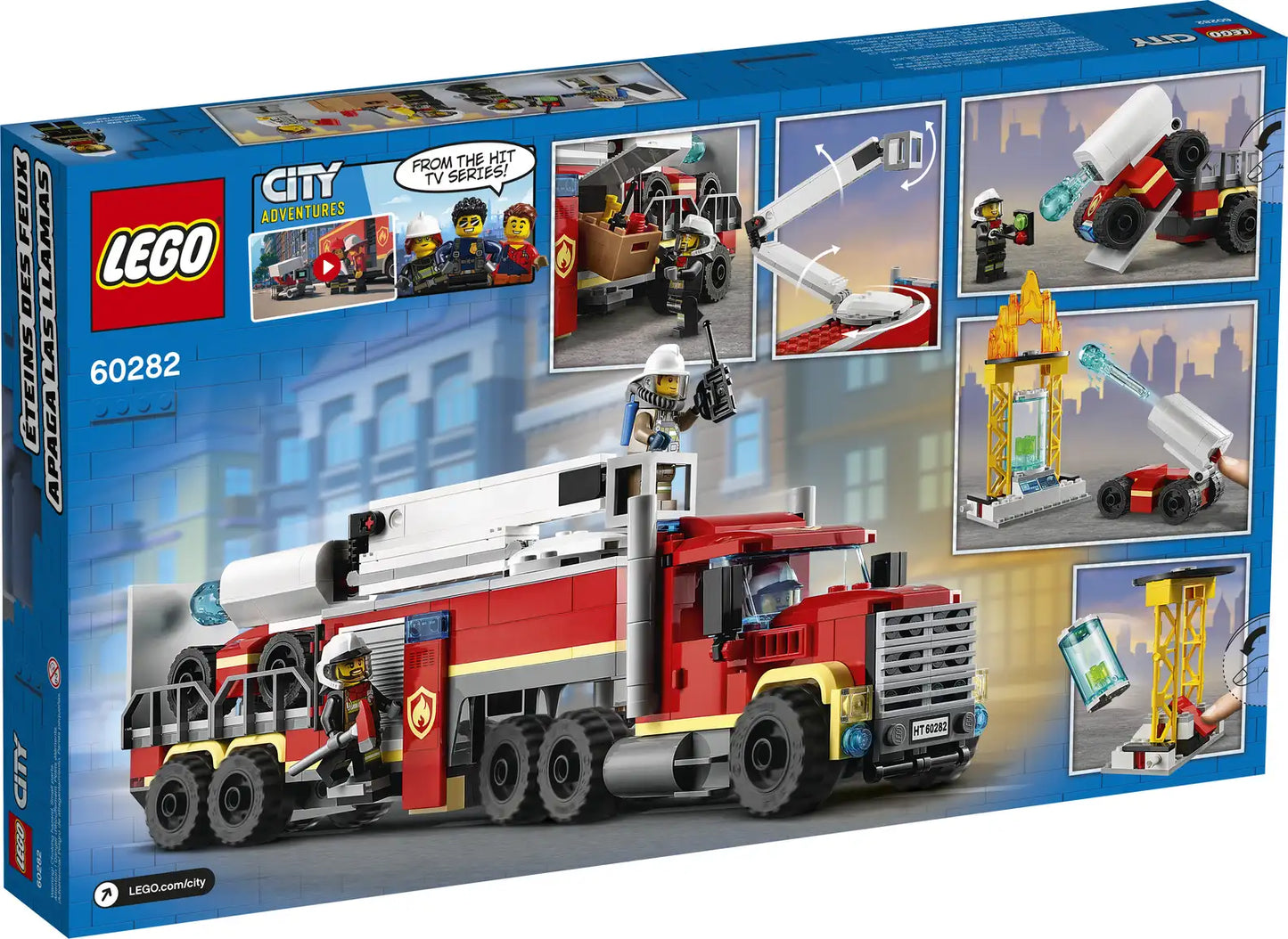 Lego city 60282 Fire command truck