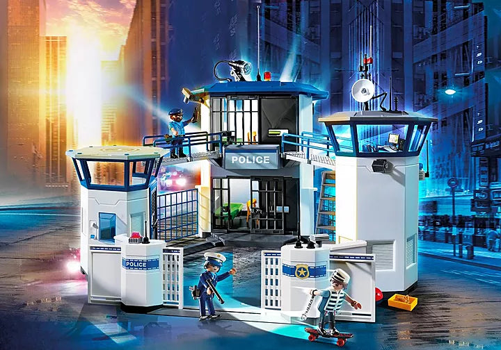 Playmobil 6919 Police Headquarters With Prison