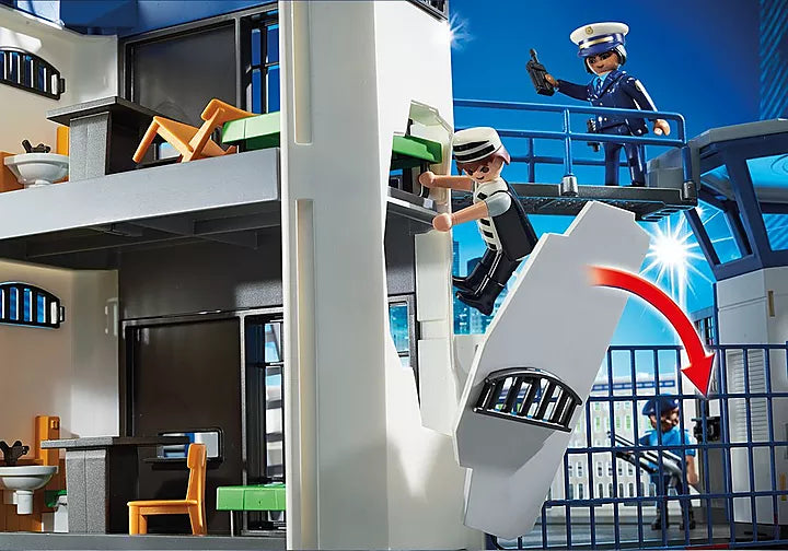 Playmobil 6919 Police Headquarters With Prison