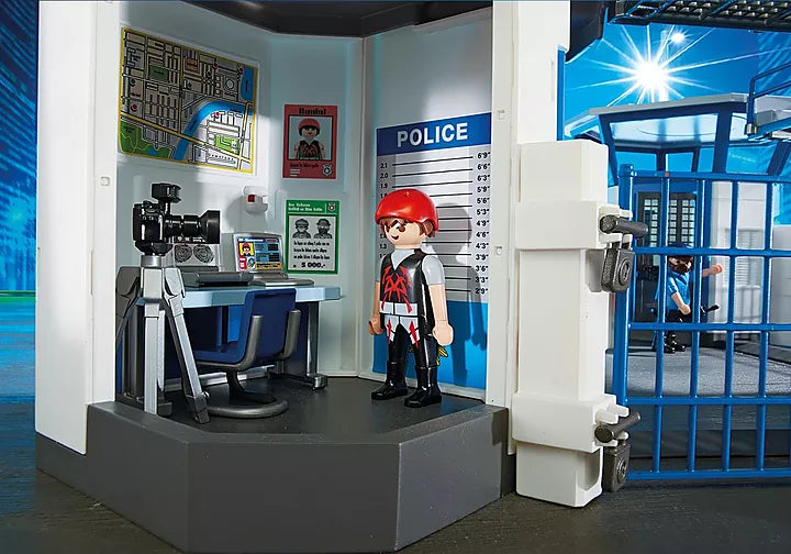 Playmobil 6919 Police Headquarters With Prison