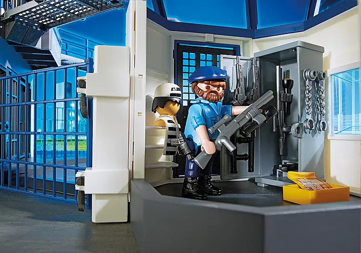 Playmobil 6919 Police Headquarters With Prison