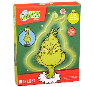 Grinch neon light