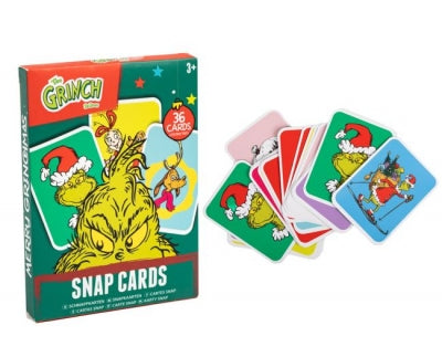 Grinch snap playing cards