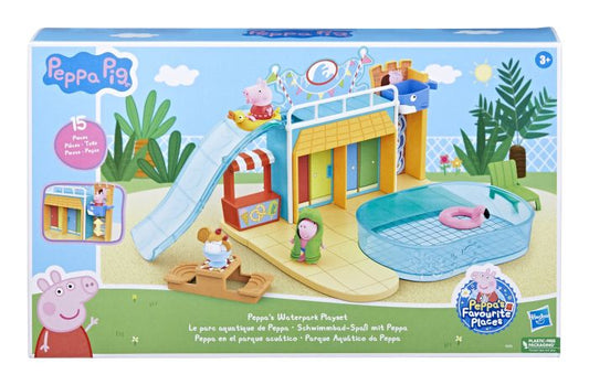 Peppa pig waterpark play set
