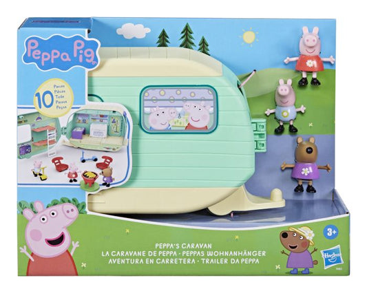 Peppa pig caravan play set