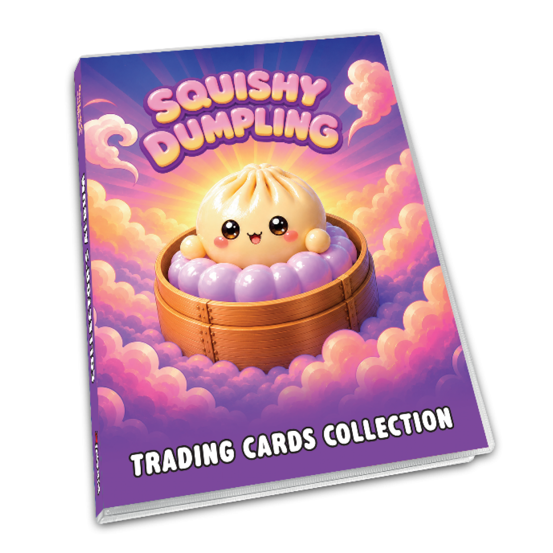 Dumplings trading card binder