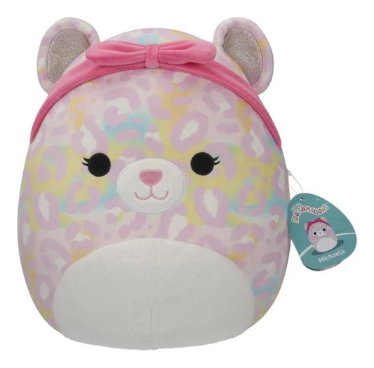 Squishmallows Michaela rainbow leopard