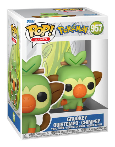 Pokémon funko pop grookey