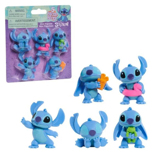 Disney stitch figures 5 pack