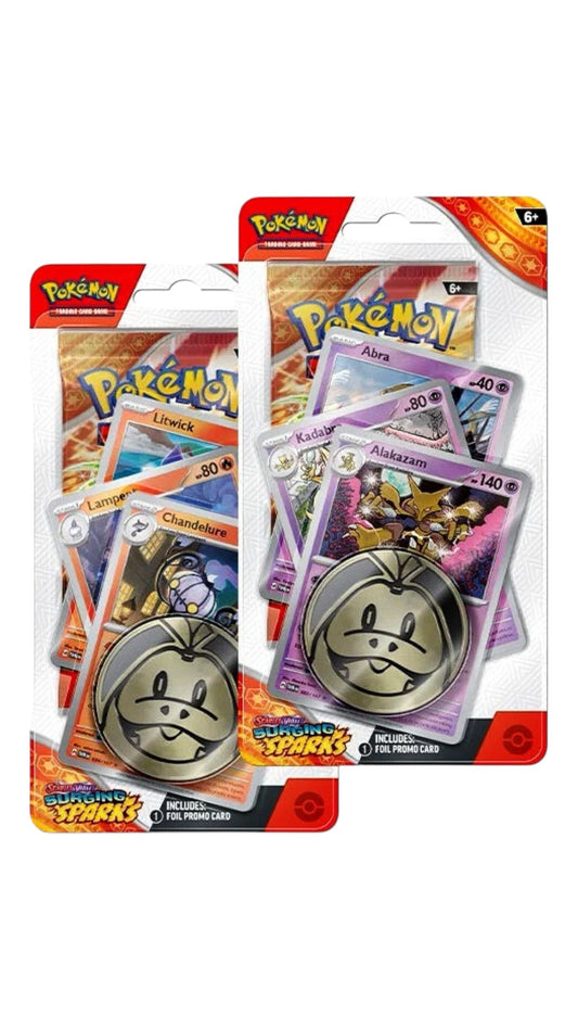 Pokémon surging sparks premium check lane pack