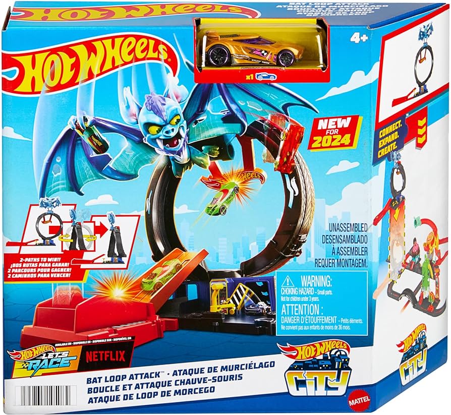 Hot wheels bat loop