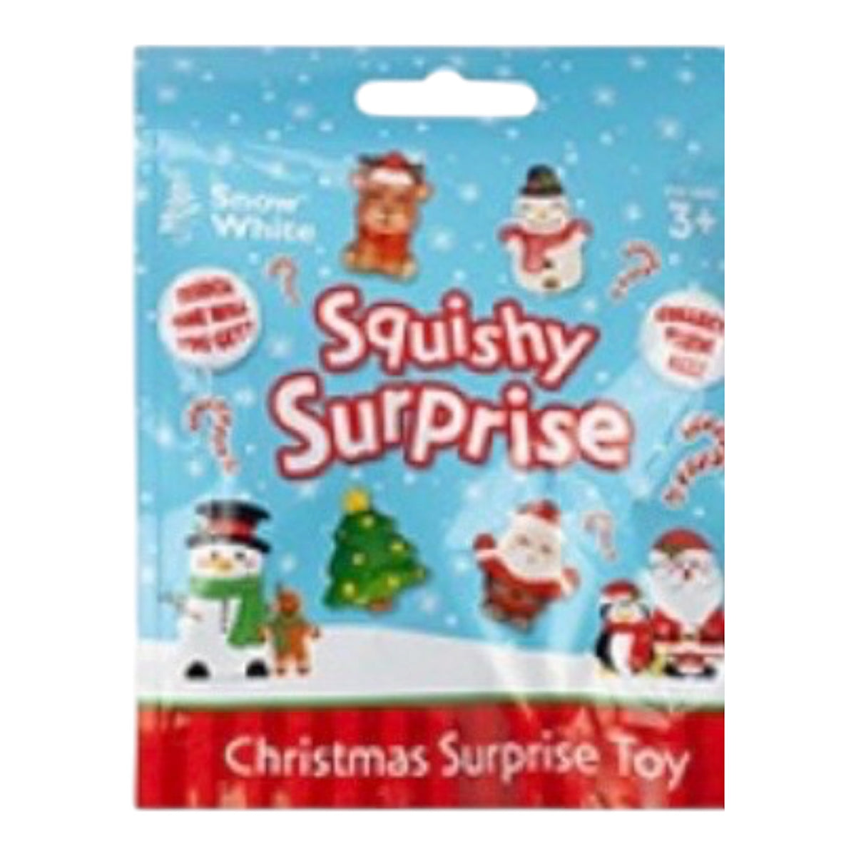 Christmas mystery squishy in blind bag