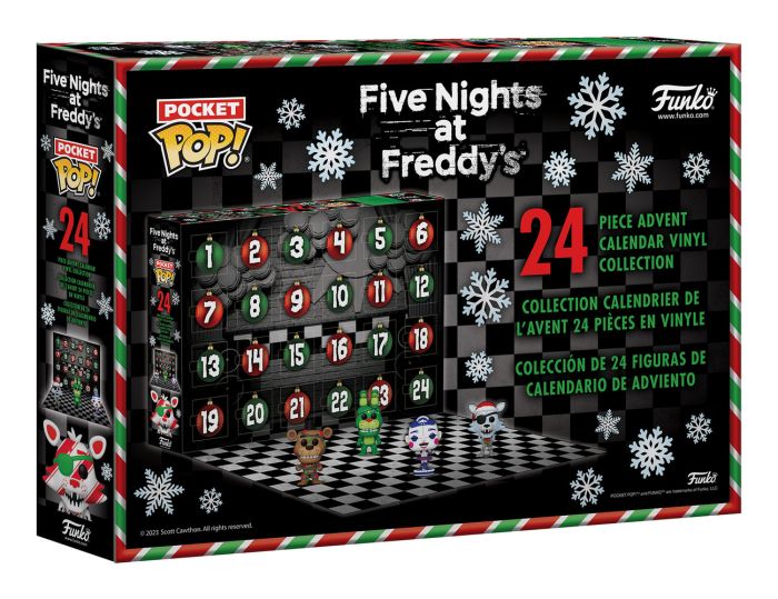 Five nights of Freddy’s funko advent calendar