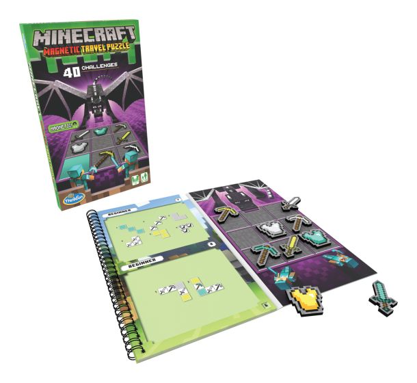 Minecraft magnetic travel puzzle