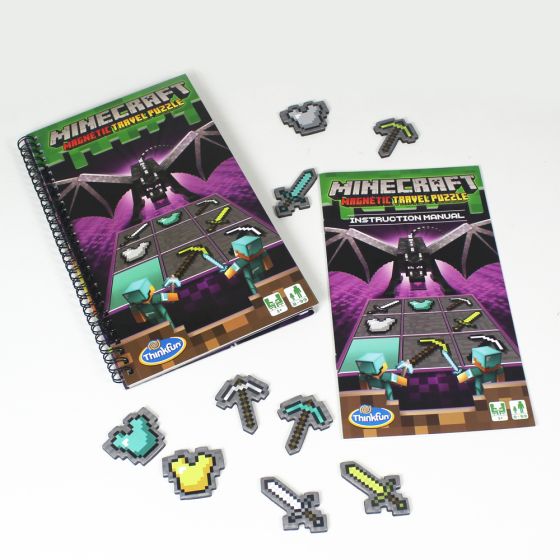 Minecraft magnetic travel puzzle