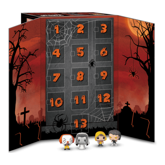 Funko spooky countdown calendar