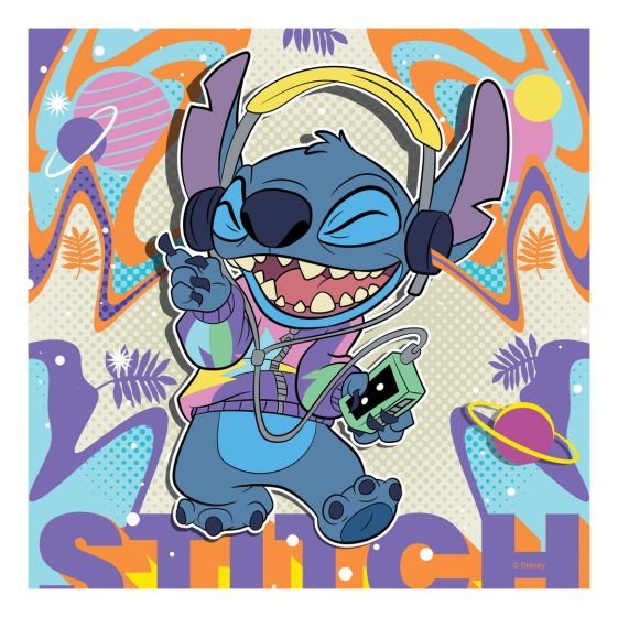 Disney stitch 3 in 1 puzzles