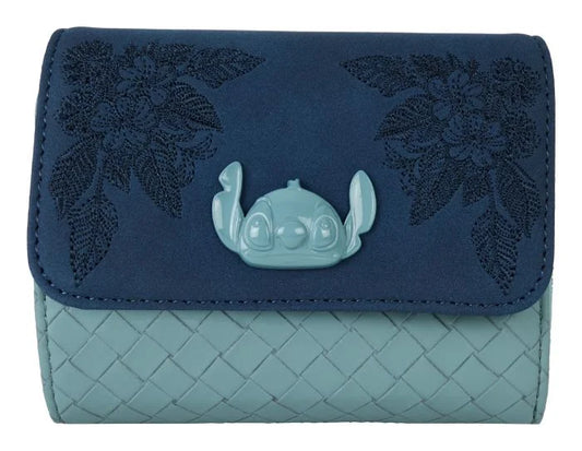 Disney stitch Loungefly blue wallet