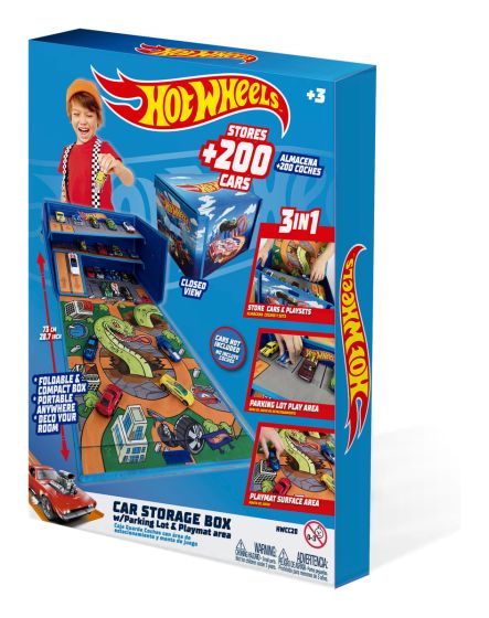 Hot wheels garage car case