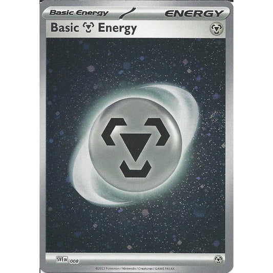 Pokémon metal energy holo SVE 008