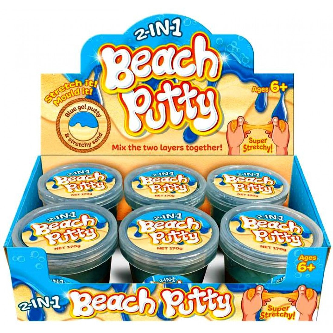 2 in 1 beach putty