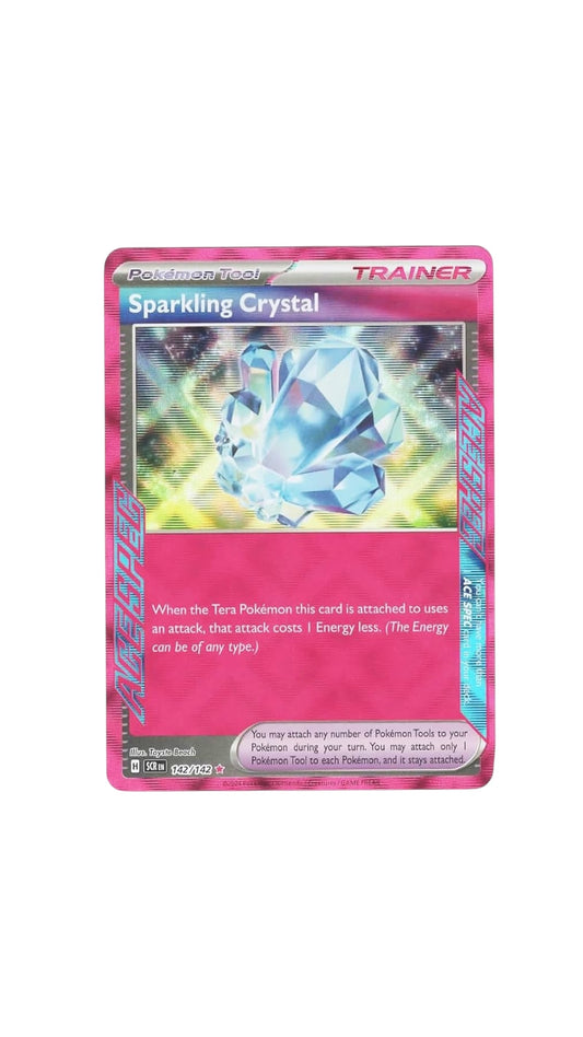 Pokémon Sparkling Crystal PINK card 142/142 SCR