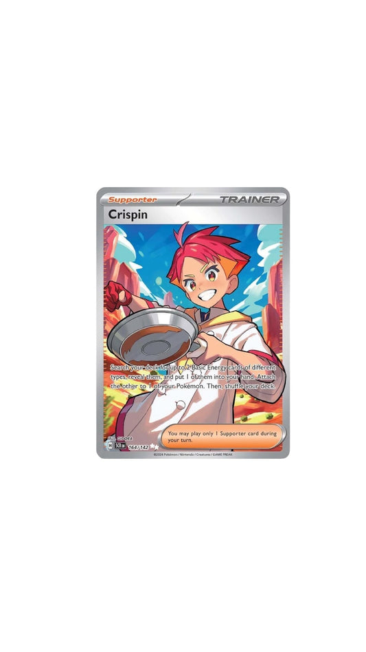 Pokémon Crispin FULL ART card 164/142 SCR