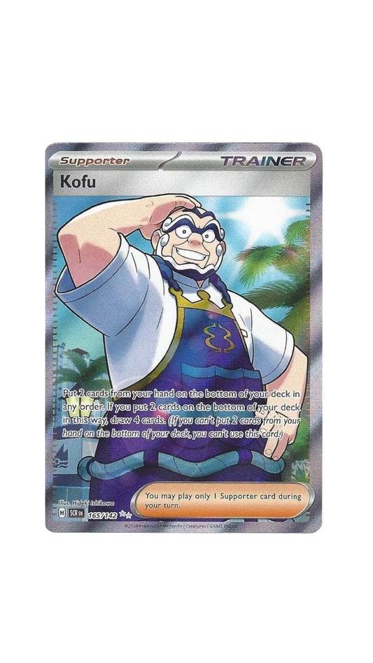 Pokémon Kofu FULL ART card 165/142 SCR