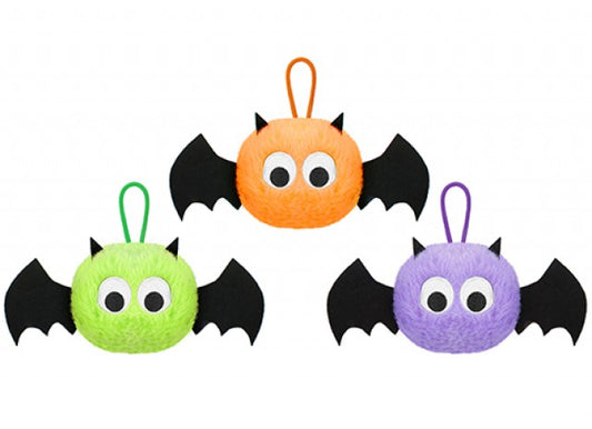 Halloween fluffy plush bat