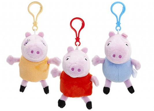 Peppa pig clip on plush