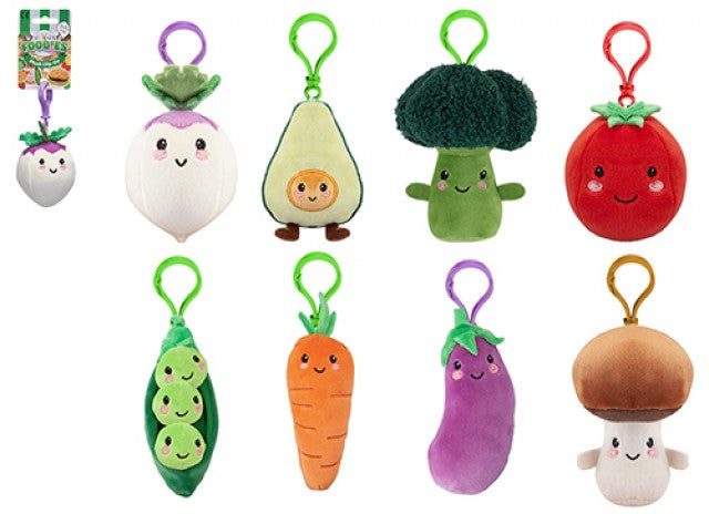 Clip on foodies plush