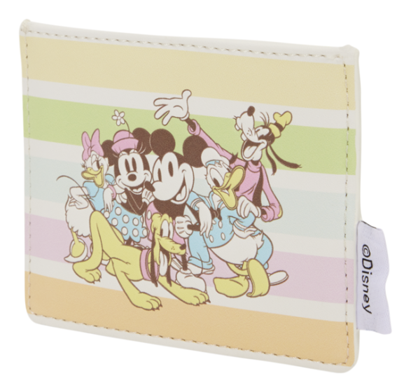 Disney Mickey Mouse rainbow Loungefly card holder