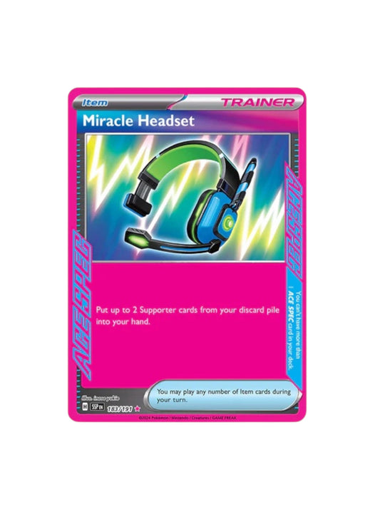 Pokémon Miracle Headset PINK 183/191 SSP