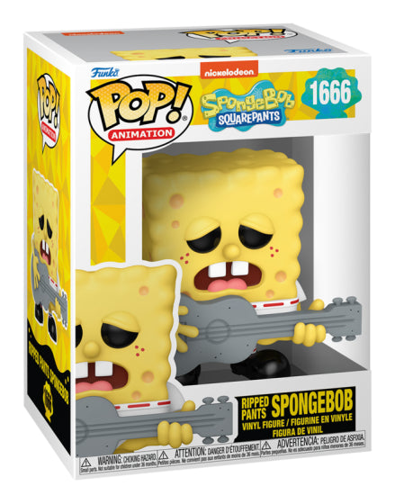 Funko pop SpongeBob ripped pants 1666