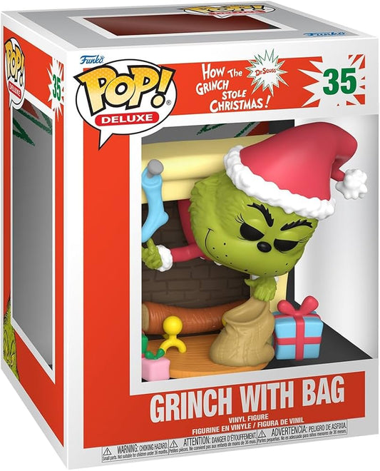 Funko pop the grinch with bag 35