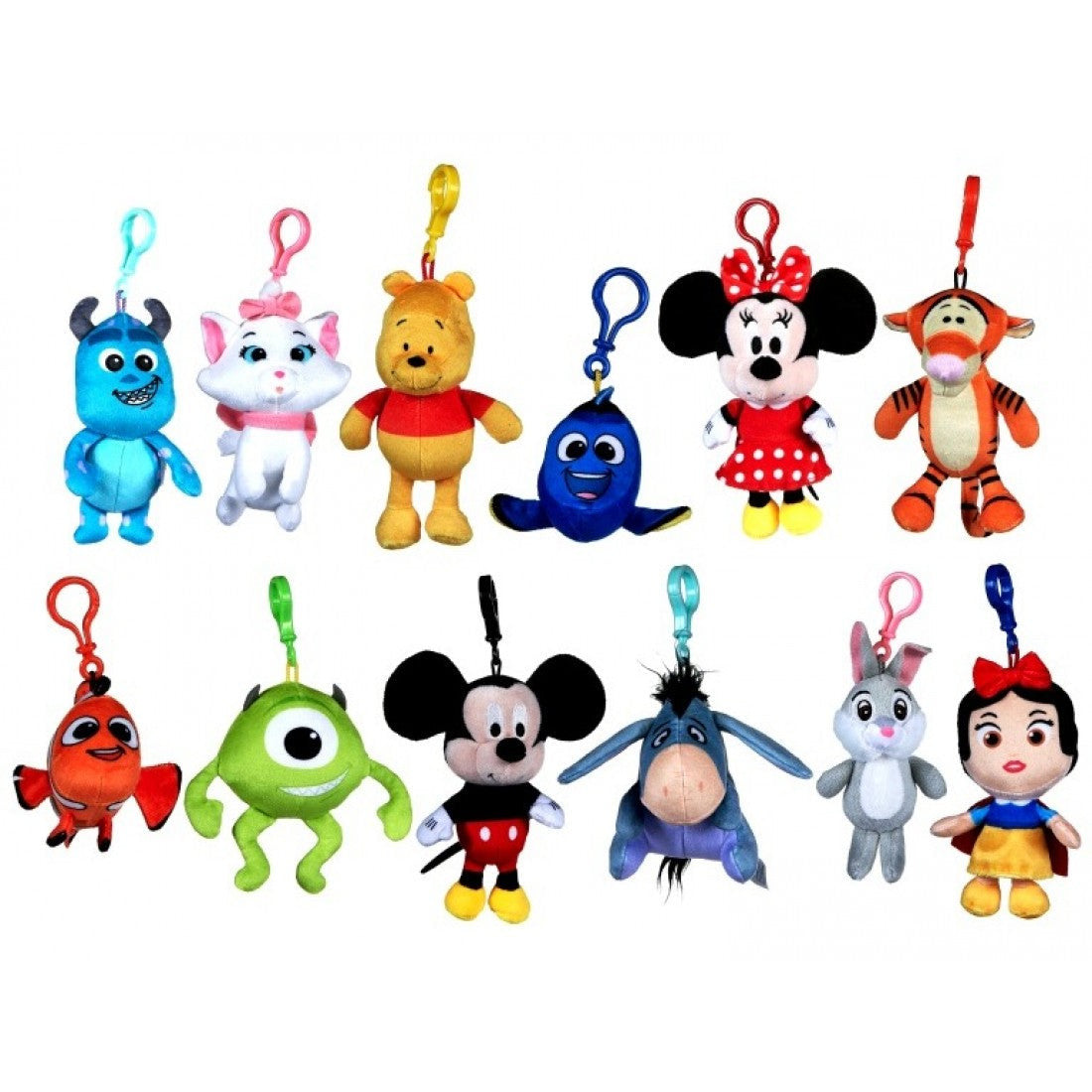 Disney clip on plush