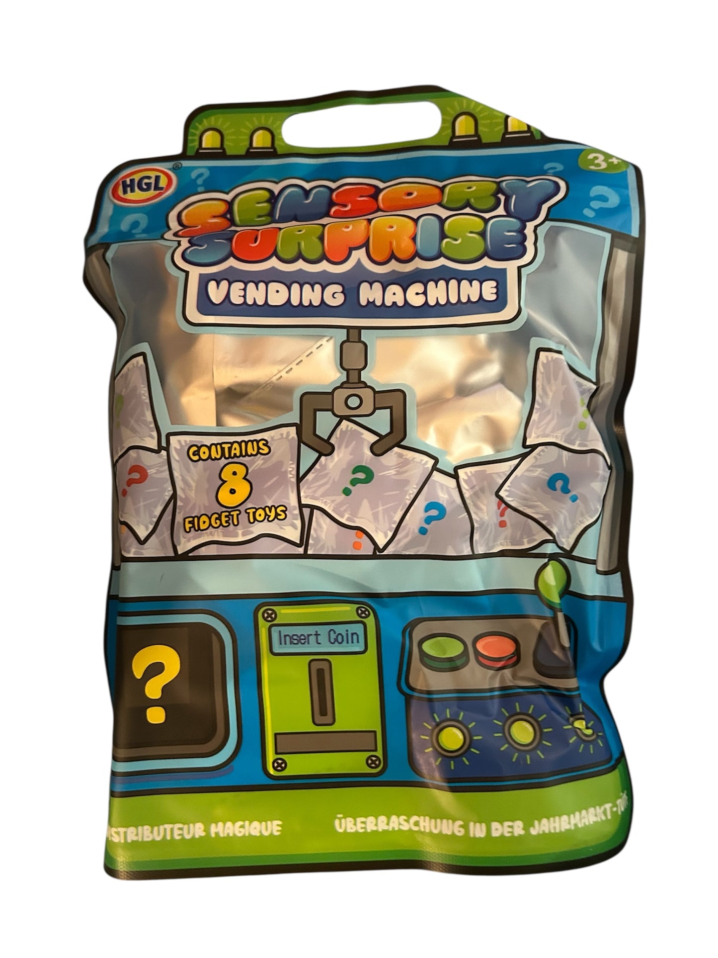 Sensory vending pack