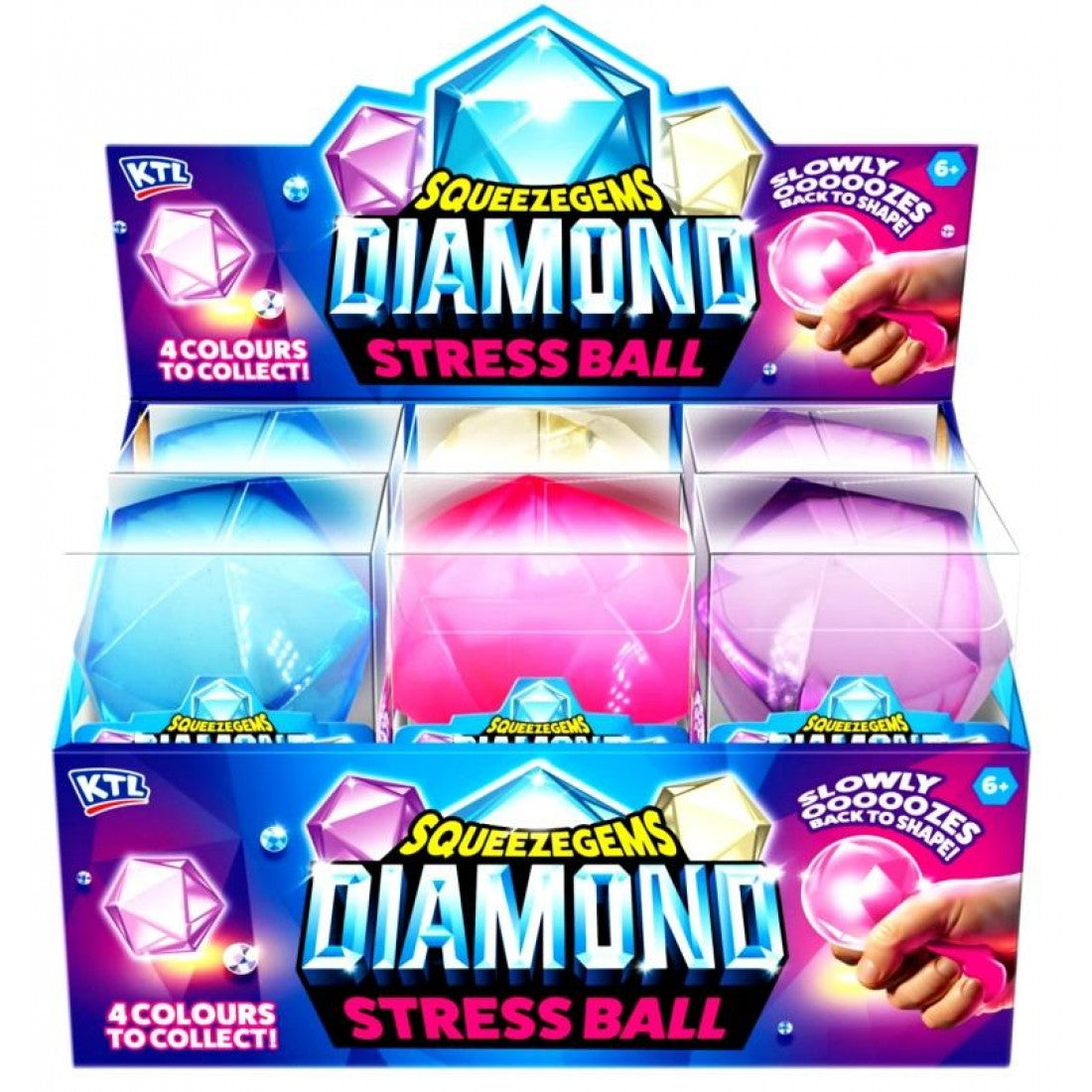 Diamond stress ball