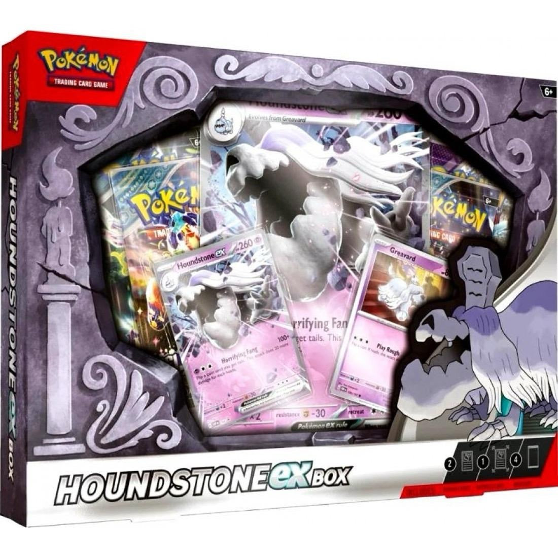 Pokémon houndstone EX box