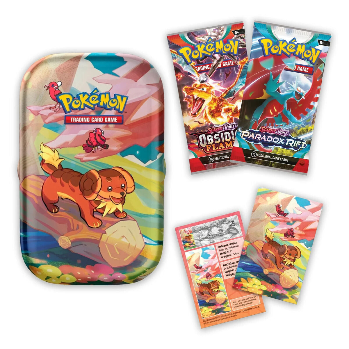 Pokémon booster mini tin