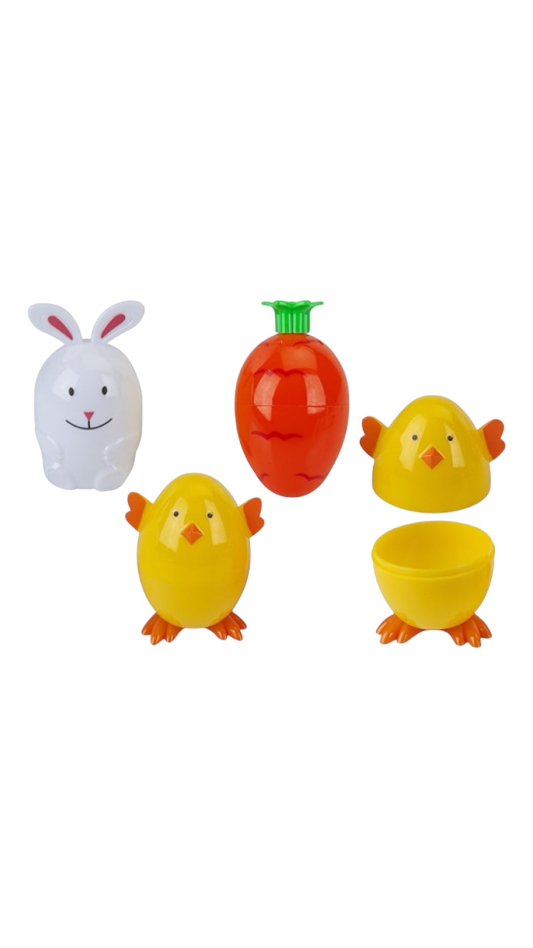 Novelty pack of 3 filler eggs