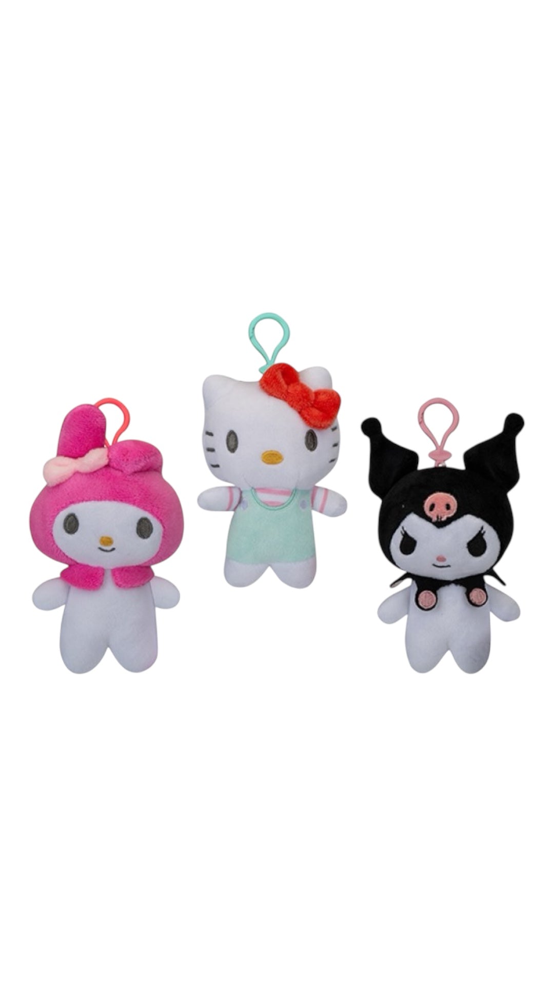 Hello kitty clip on plush