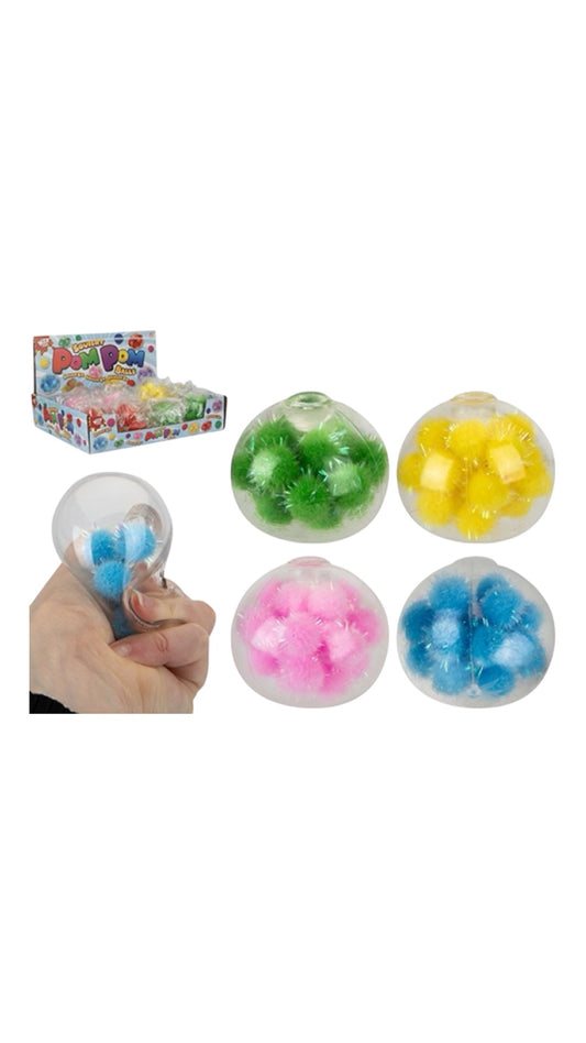 Pom Pom squishy ball
